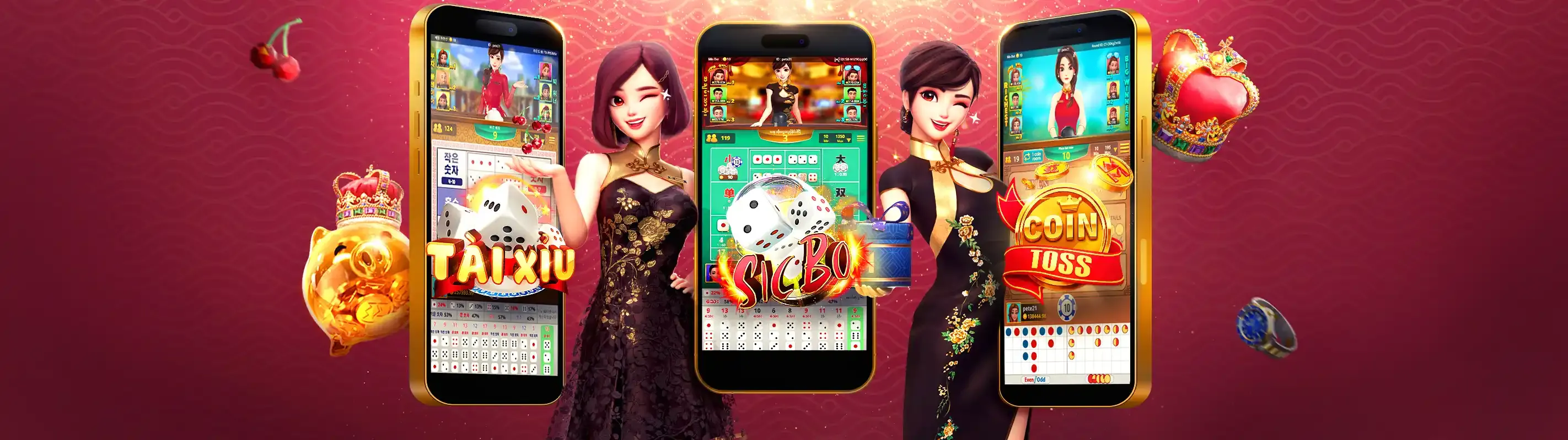 Hình ảnh nền anhem888 nổ hũ với biểu tượng jackpot và tiền vàng